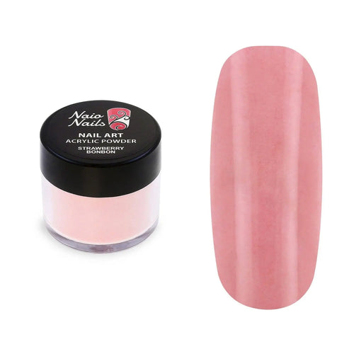 Jordbær Bonbon Akryl Pulver - 12g