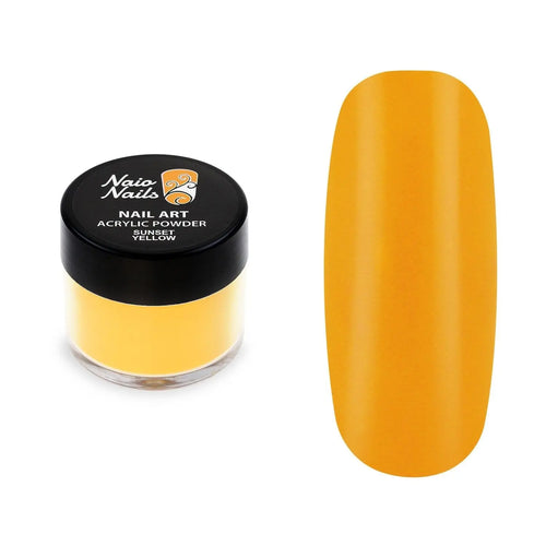 Sunset Yellow Akryl Pulver - 12g