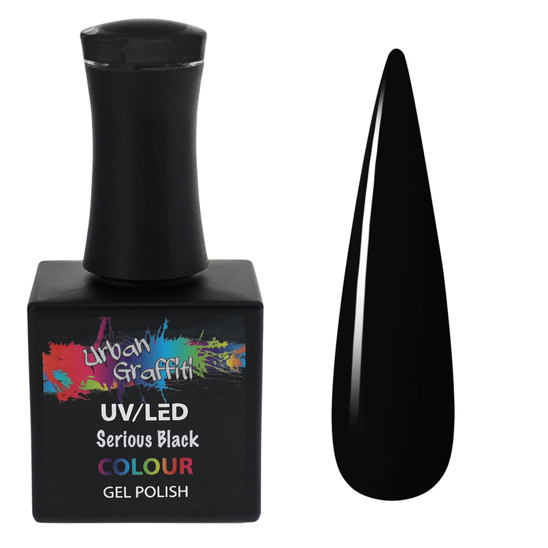 Serious Black - UGGP-A0002 - Urban Graffiti Gel Polish 15ml