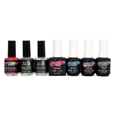 Essentielt startkit til gelneglelak for begyndere   Naio Nails