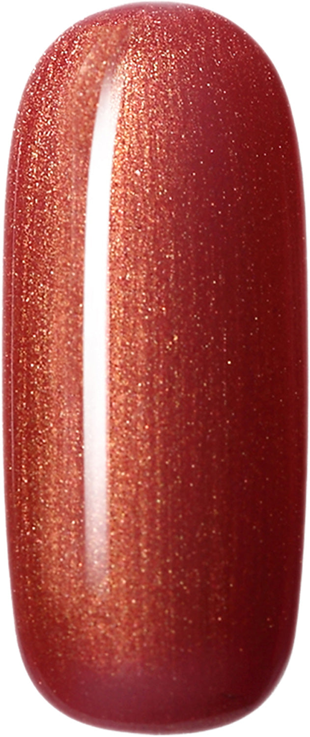 Cinnamon Heart - UGGP-A0904 Urban Graffiti Rød-Orange Perlemor Gel Neglelak 15ml
