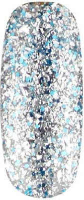 Cinders Slippers - UGGP-A0908 Urban Graffiti Silver and Blue Glitter Polish 15ml