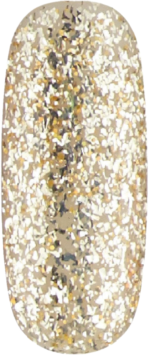 Sphinx - UGGP-A0917 Urban Graffiti - Guld Chunky Glitter Gel Neglelak - 15ml