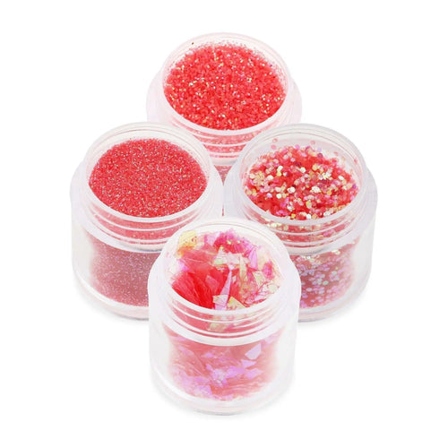 Crazy Coral | Neglekunst Glitter | C52