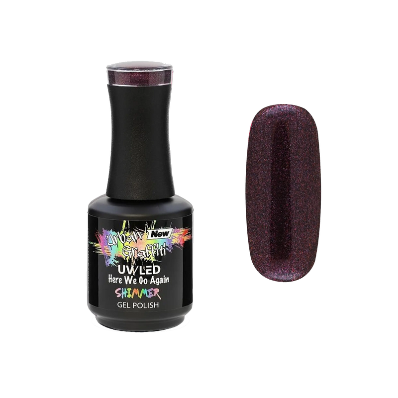 Her Går Vi Igen - UGGP-A0951 Urban Graffiti Gel Neglelak 15ml