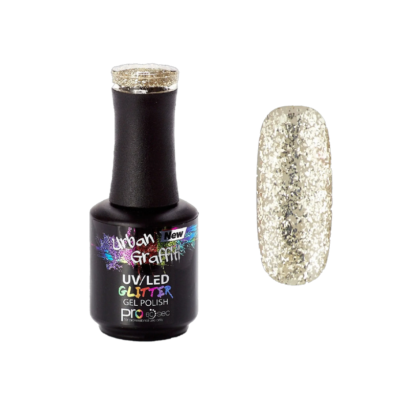 Midas Touch - UGGP-A0914 Urban Graffiti Guld Glimmer Gel Neglelak 15ml