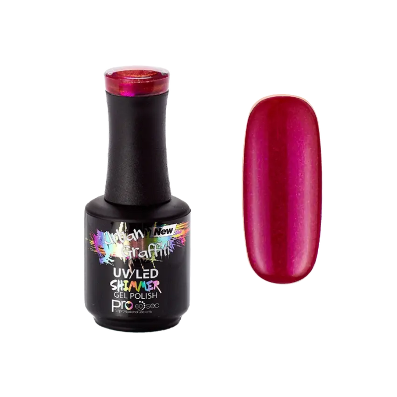 Sparkling Tranebær - UGGP-A0070 Urban Graffiti Gel Polish 15ml
